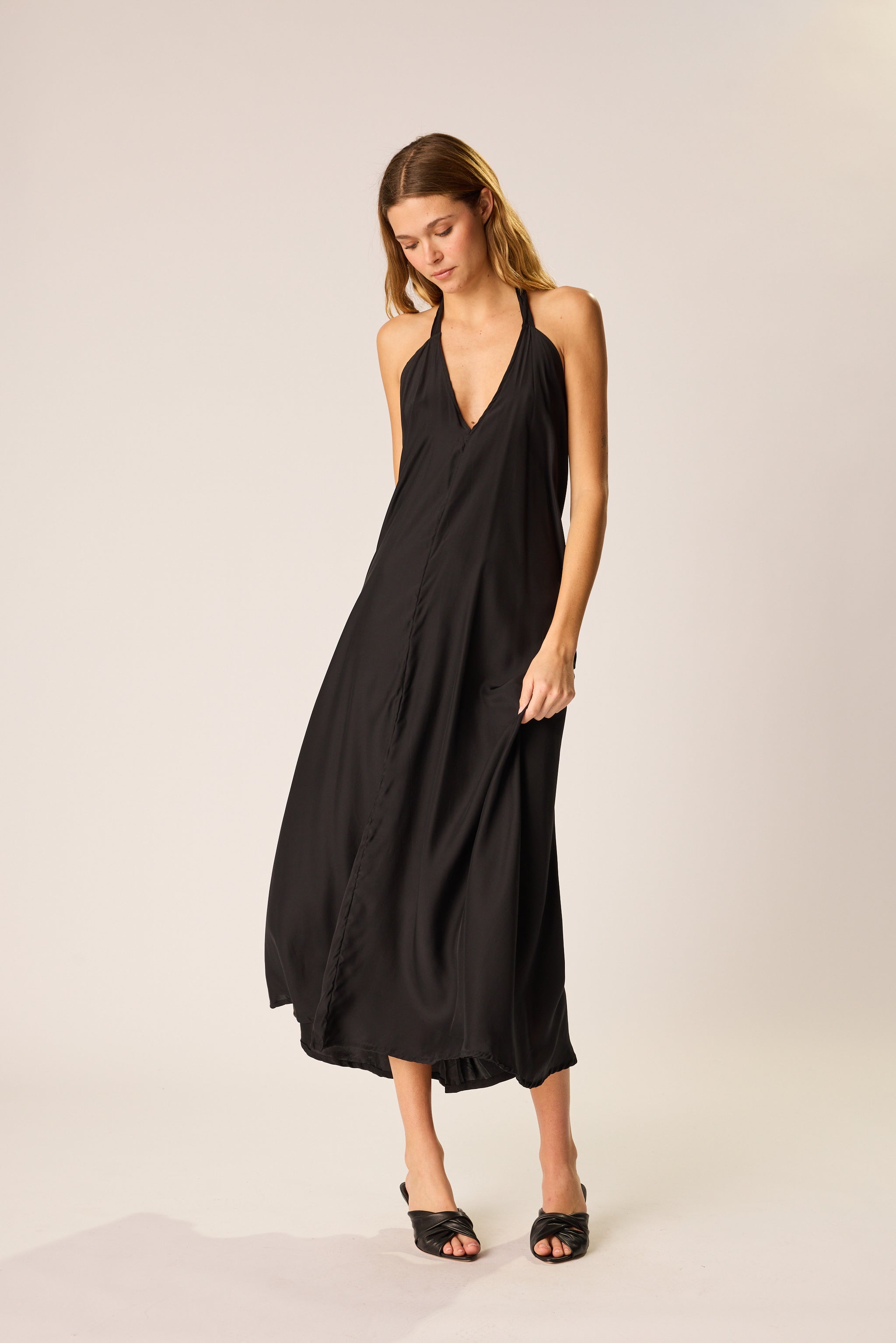 ANDMARY】Natalie mini dress Andmary Natalie long dress black 2