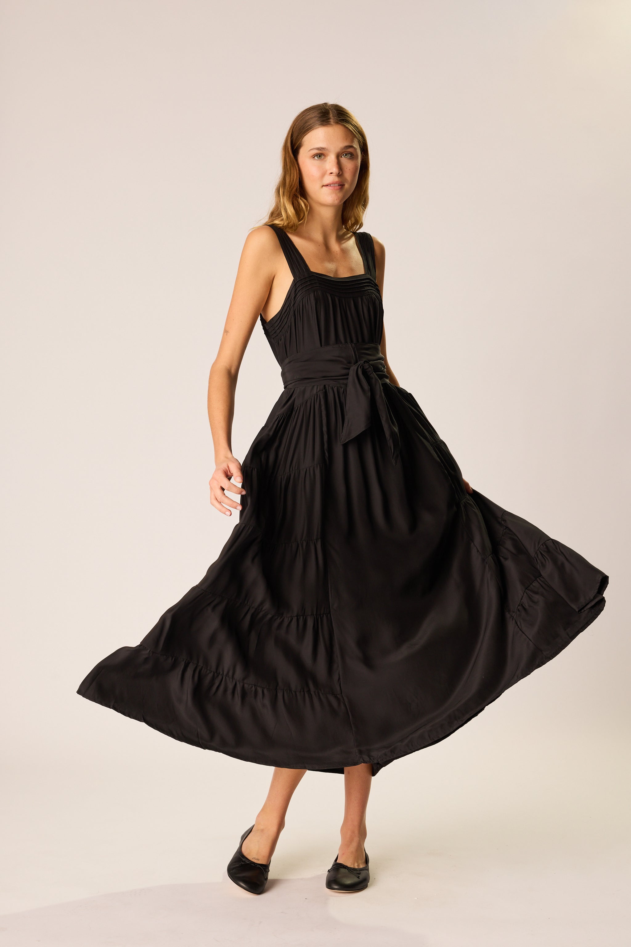 Andmary Natalie long dress Black 【ANDMARY】Natalie long dress