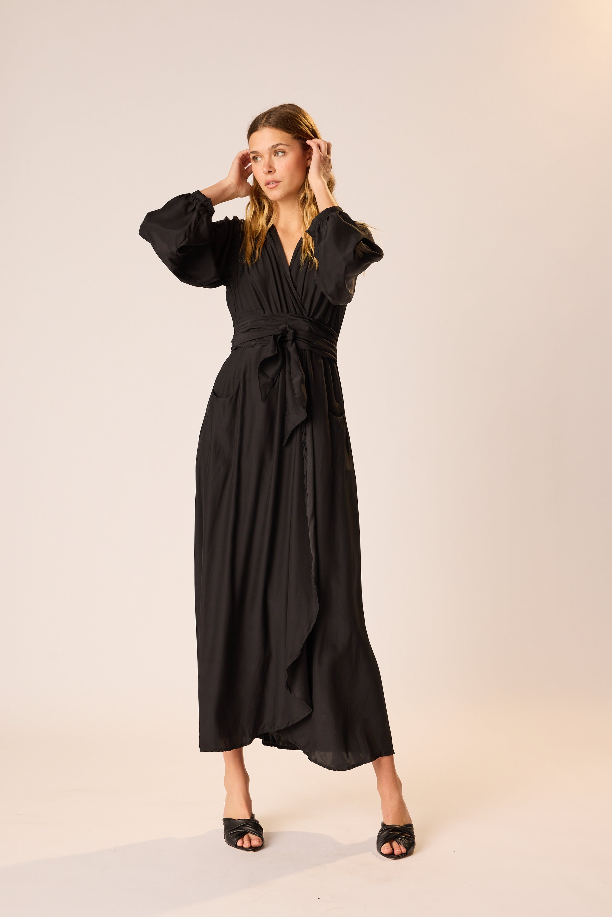 NICO L/S MAXI WITH SASH – Natalie Martin NICO L/S MAXI WITH SASH – Natalie Martin