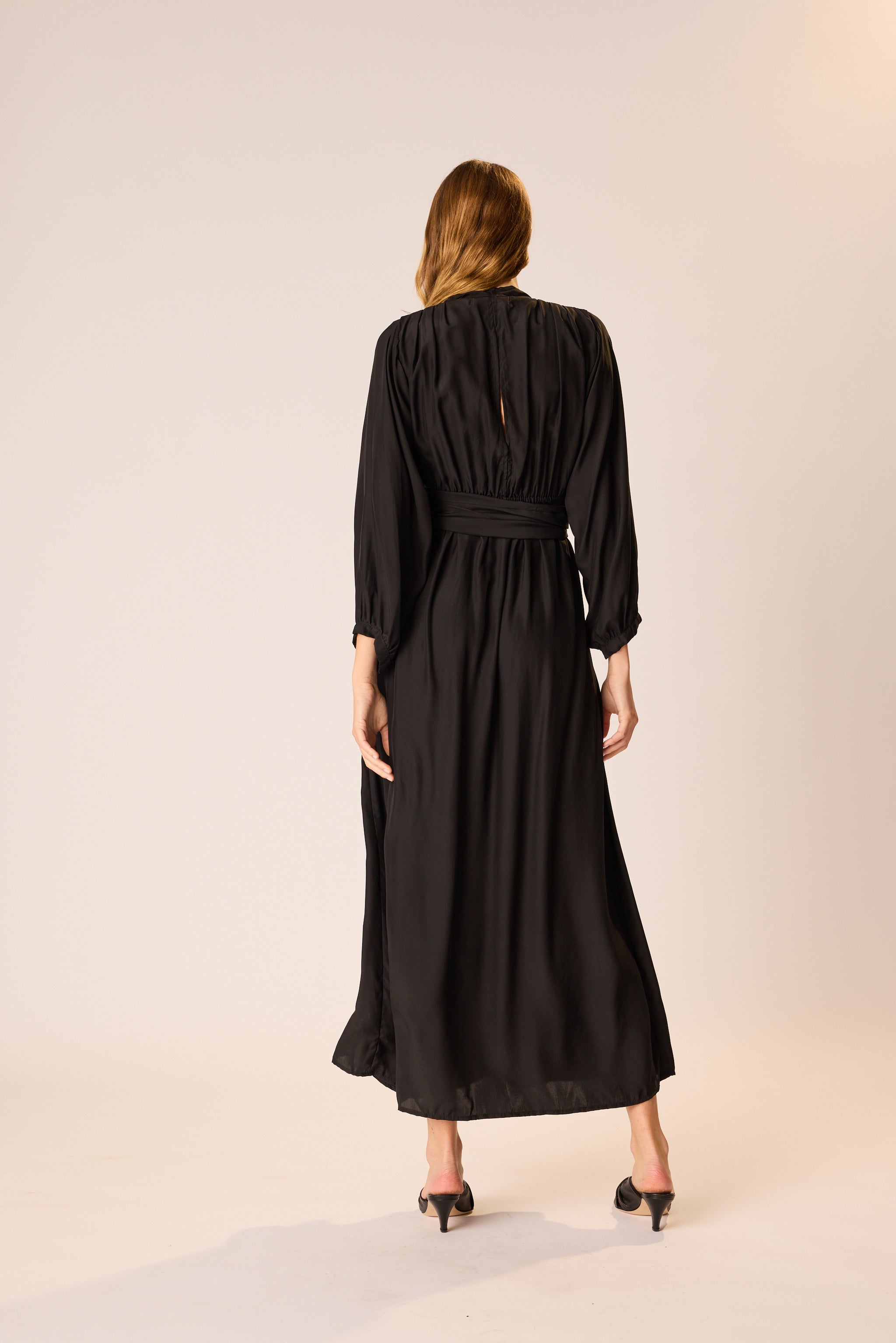 新品 Natalie long dress black ④ ANDMARY】Natalie long dress
