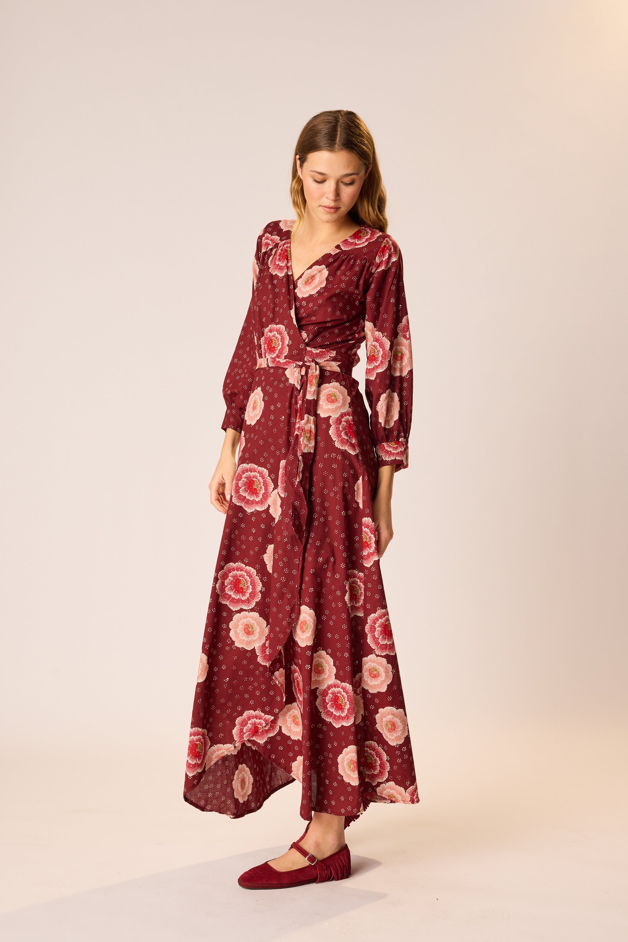 KATE LONG SLEEVE MAXI – Natalie Martin