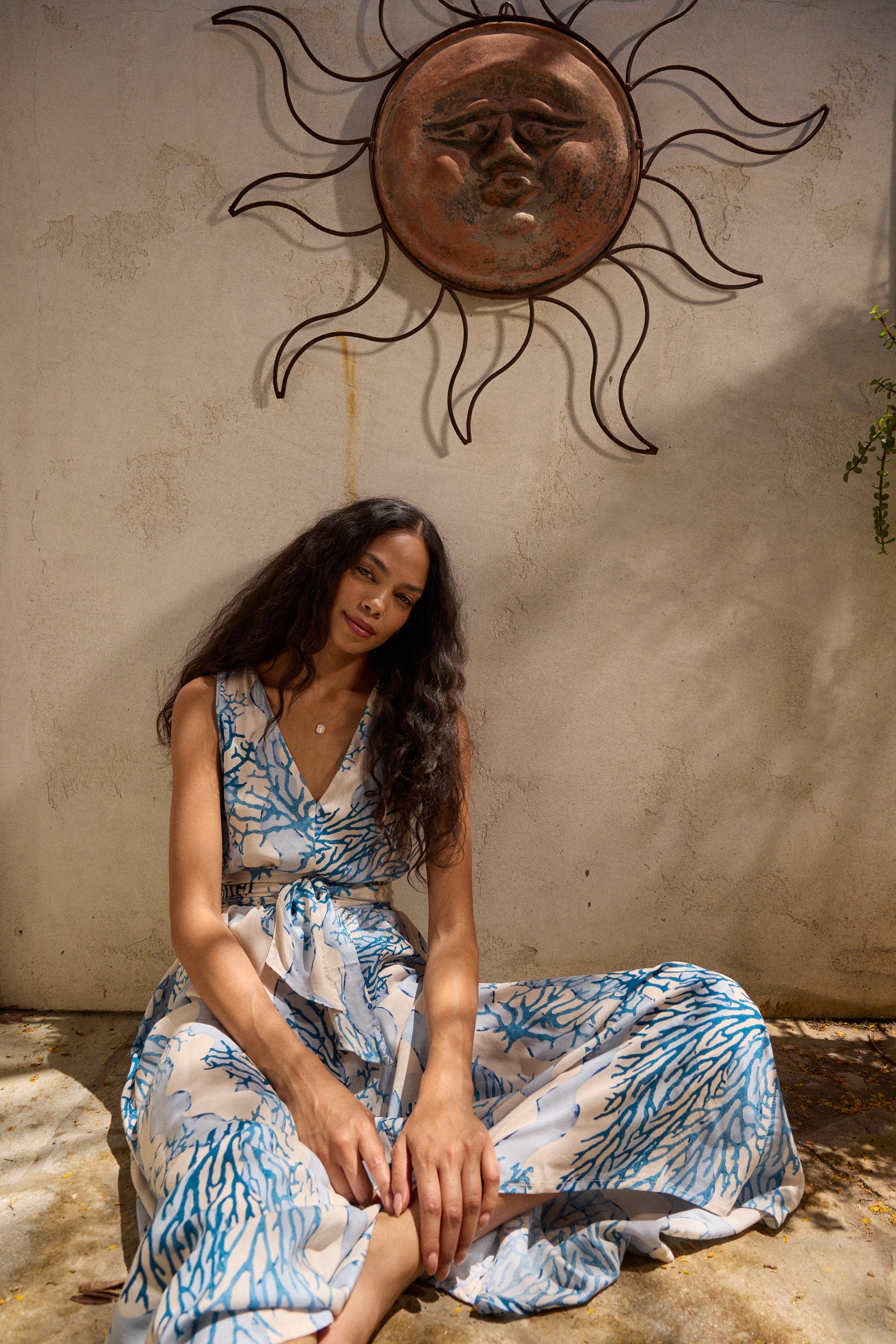 TOVA MAXI WITH SASH – Natalie Martin
