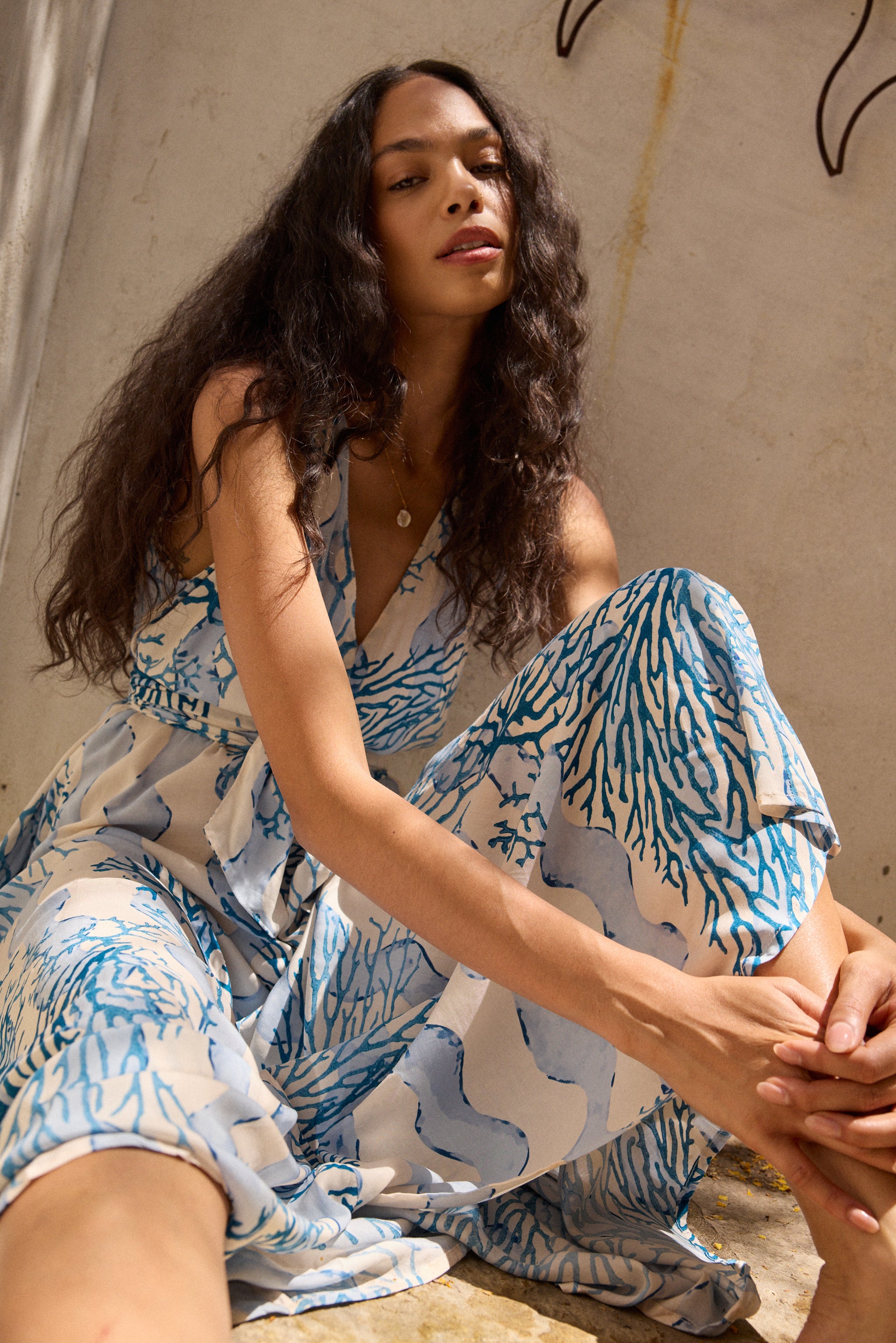 TOVA MAXI WITH SASH – Natalie Martin