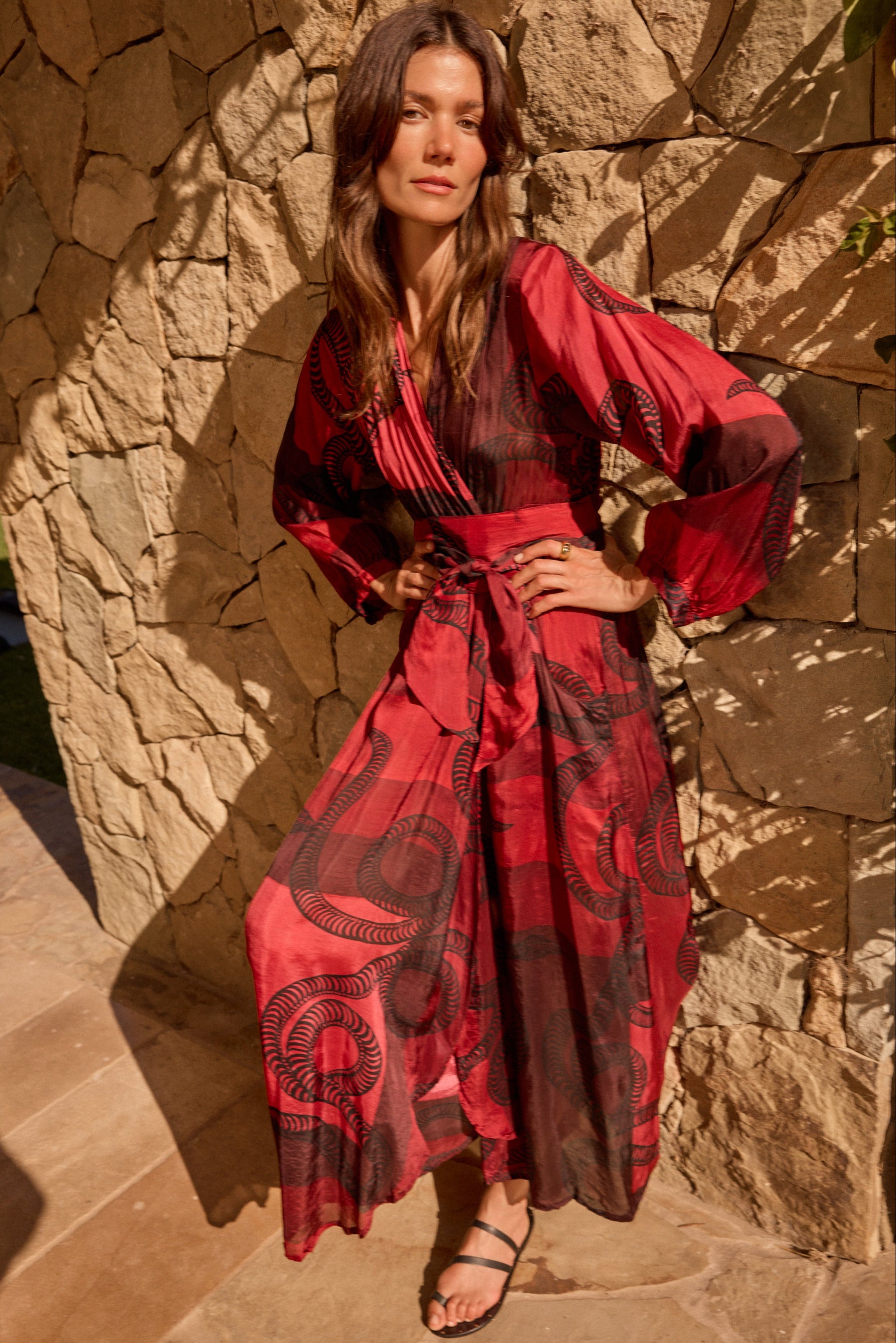 natalie martin dress NICO L/S MAXI – Natalie Martin
