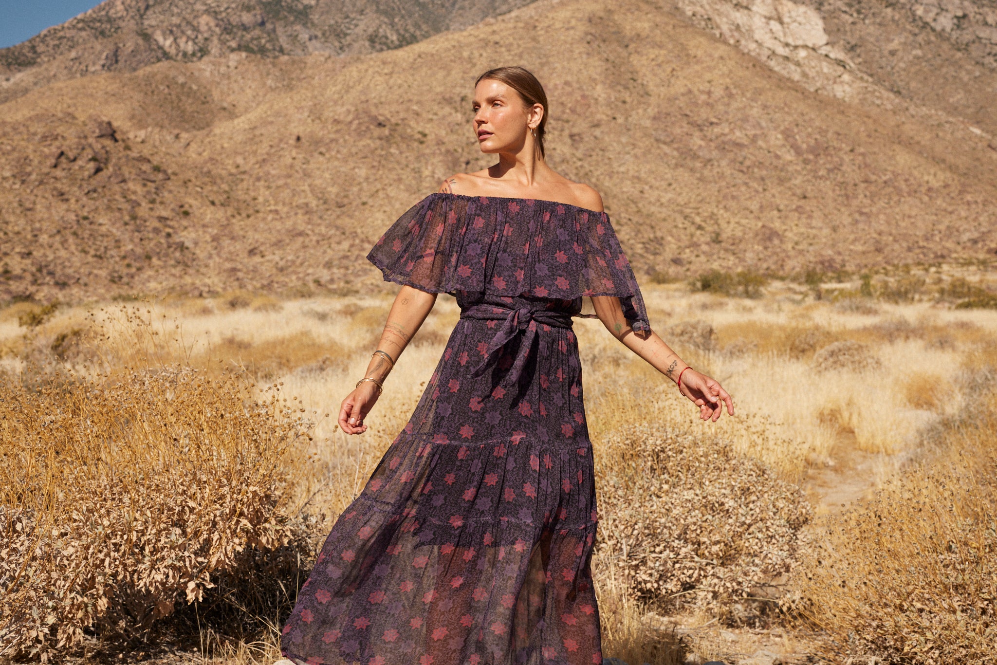 NAOMI DRESS WITH SASH – Natalie Martin
