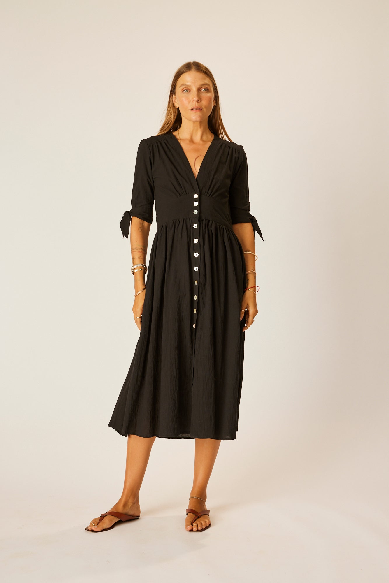 midi dress natalie LAYLA DRESS – Natalie Martin